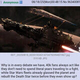 Anon quotes the speed difference